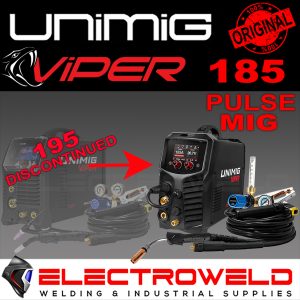 UNIMIG Viper Multi 195 Max Welder U11011 - Discontinued, Replaced with new Viper 185