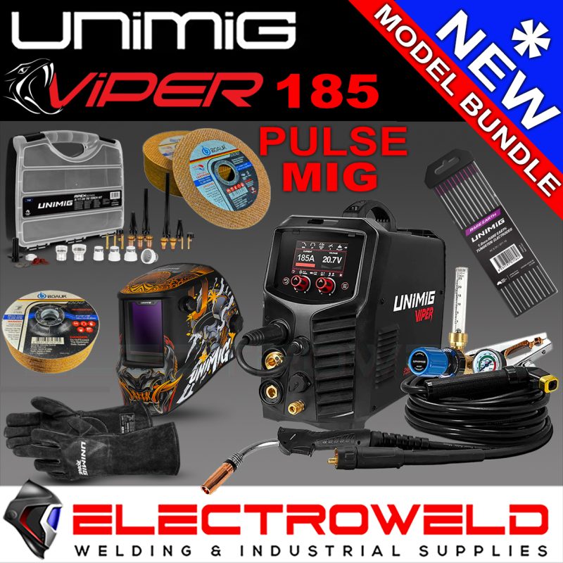 2 Gallery Shot - Unimig Viper 185 Pulse MIG New Model Bundle copy
