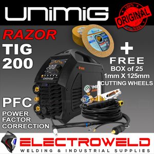 Gallery Shot - Unimig Razor TIG 200 v3 updated to BOAUR copy