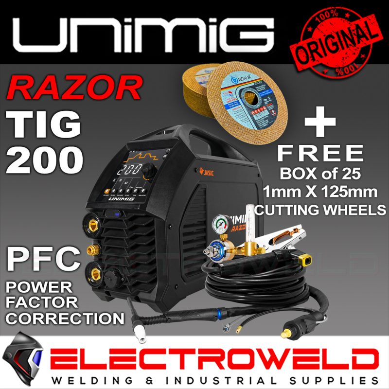 Gallery Shot - Unimig Razor TIG 200 v3 updated to BOAUR copy