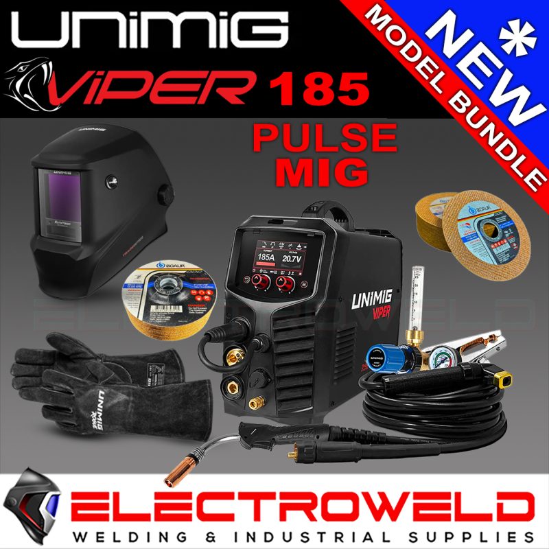 3 Gallery Shot - Unimig Viper 185 Pulse MIG New Model Bundle copy