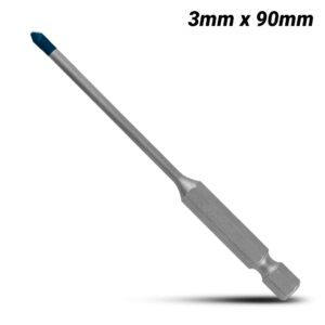Bosch (2608900587) EXPERT 3mm x 90 mm HEX-9 Hard Ceramic Tile Drill Bit