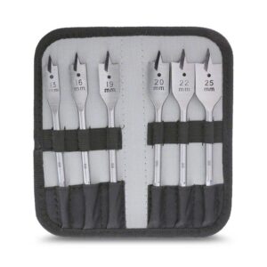 6 x Bosch (2608577444) 13mm-25mm Daredevil Clean Cut Spade Drill Bit Set