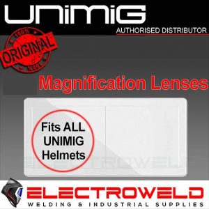 1 X Unimig Magnifying Lens 1.5x 2.0x 2.5x For Welding Helmet U21011 2.0x