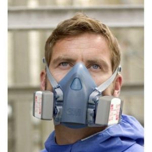 2x-3M-6038-P2-P3-HF-OV-AG-Filter-Cartridge-Respirator-Acid-Gas-Chemicals-Welding-3