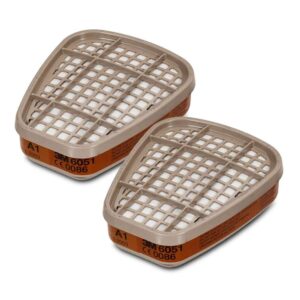 2x-3M-6051-Filter-Cartridge-A1-Organic-Vapour-Paint-Thinners-Solvents-Respirator-1