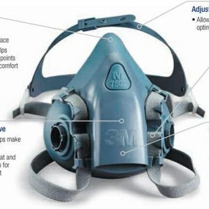 3M-7500-Half-Face-Respirator-Mask-For-Welding-Flu-Smoke-Fire-Paint-S-M-L-2