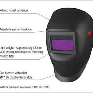 3M Speedglas 10v Automatic Welding Helmet 101110 4