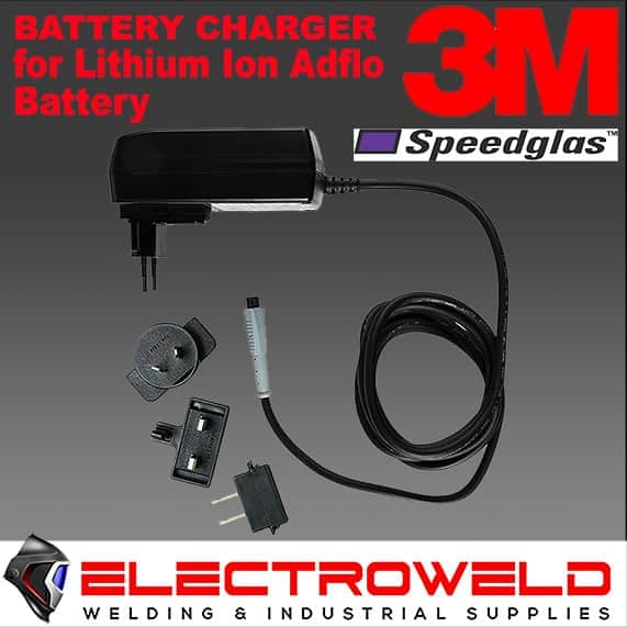 3M Speedglas Battery Charger upgraded ADFLO PAPR Li ion Battery Helmet 833111 1