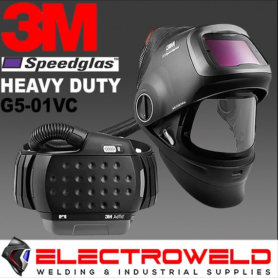 3M Speedglas G5 01 Respiratory Welding Helmet Heavy Duty Adflo Air Papr G5 01vc