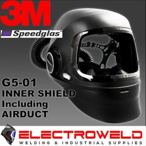 3M Speedglas Inner Shield, G5-01 Welding Helmet Shell W/ Airduct Airflow Control
