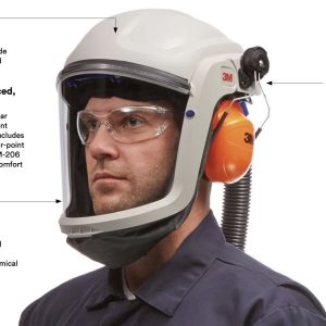 3M Versaflo M 207 Face Shield Adflo PAPR Air P2 Welding Visor Helmet HD Heavy Duty 890207HD 3