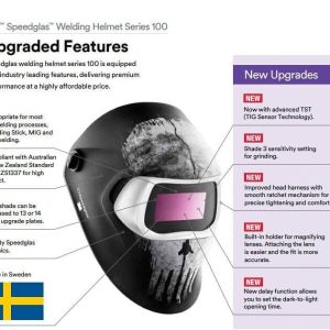 3M™ Speedglas™ Graphic Welding Helmet 100 3