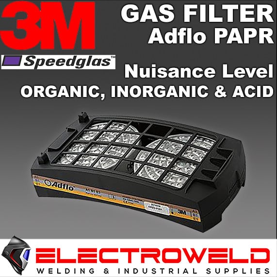 3m Speedglas Organic Vapour Acid Gas Filter Adflo Papr Air Respirator 837242