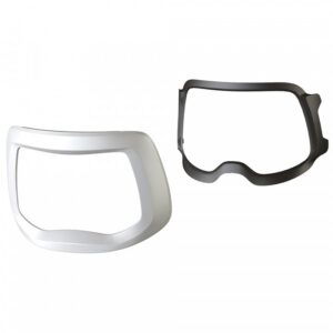 3m Speedglas Silver Black Front Covers 9100 FX MP Welding Helmet Visor Section 1