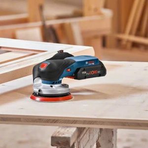 BOSCH 125MM 5 CORDLESS RANDOM ORBITAL SANDER BRUSHLESS W DUST BAG GEX 18V 125 3