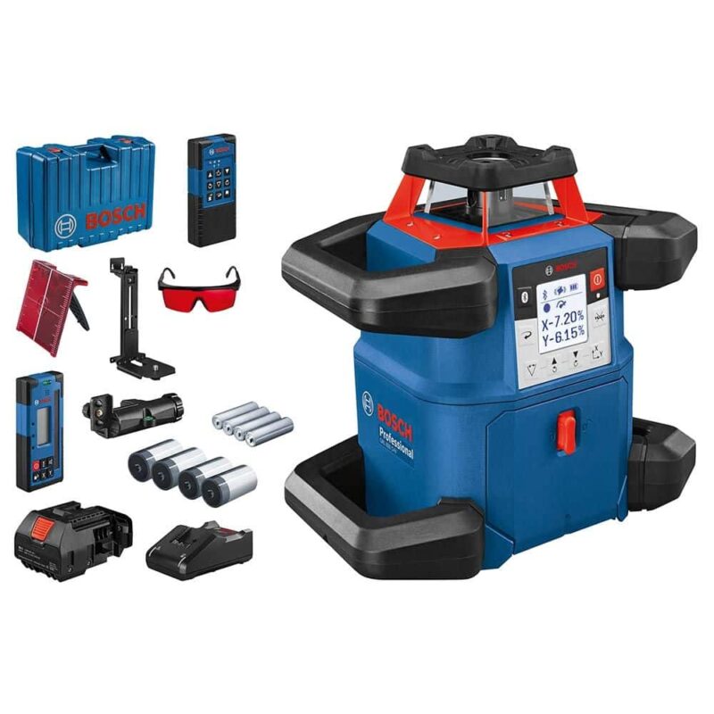 BOSCH 18V 600 METRE ROTARY LASER LEVEL GRL 600 HV 0601061F40