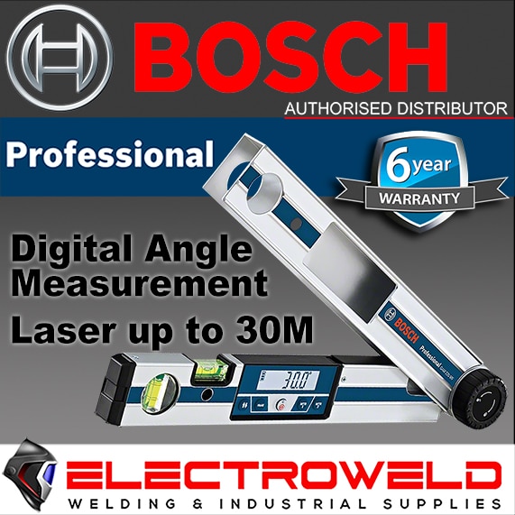 BOSCH ANGLE MEASURER DIGITAL LASER INCLINOMETER LEVEL GAM 220 MF