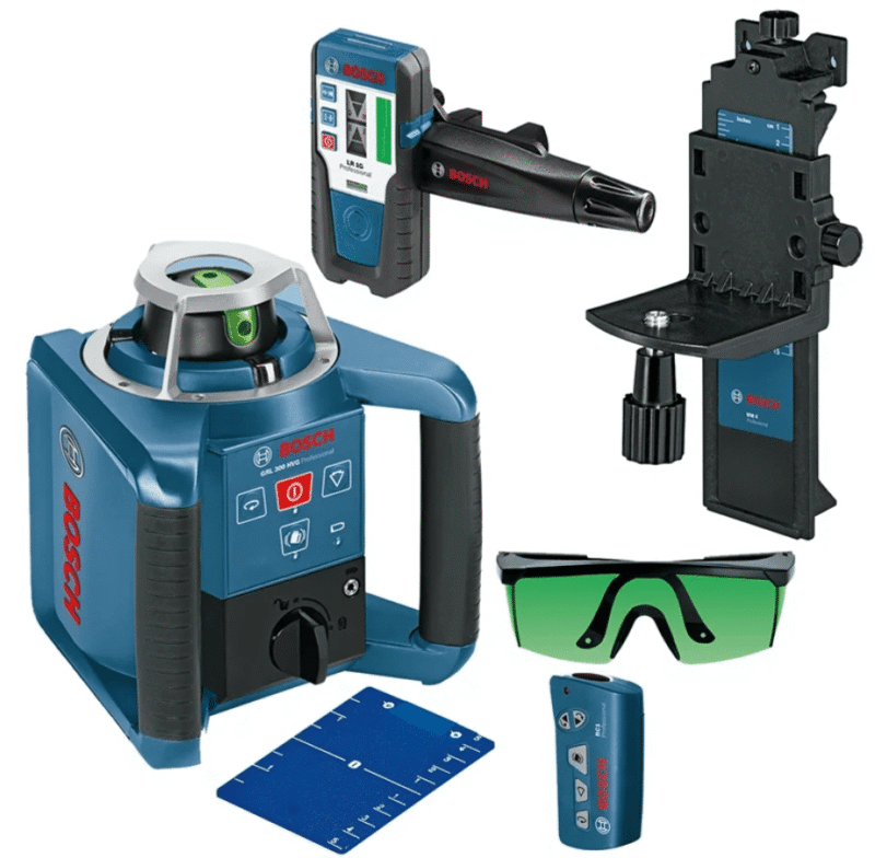 BOSCH BLUE 300M GREEN BEAM ROTATION LASER GRL 300 HVG 0601061703 4