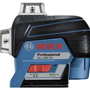 BOSCH GLL 3 80 CG GREEN MULTI LINE LASER LEVEL W BLUETOOTH MEASURING GLL3 80CG 1