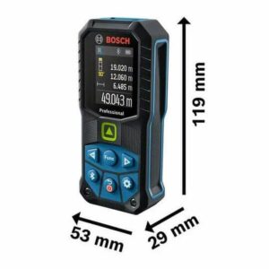 BOSCH GLM 50 27 CG LASER DISTANCE MEASURER BLUETOOTH 50M RANGEFINDER AREA FINDER 2