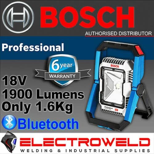 Bosch 1900 Lumen Cordless Flood Light Spot Lamp Bluetooth Gli 18V 1900 C Skin 1