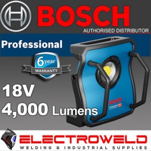 Bosch Gli 18V 4000 C Cordless Spot Floodlight Flood Light Lamp Bluetooth Skin