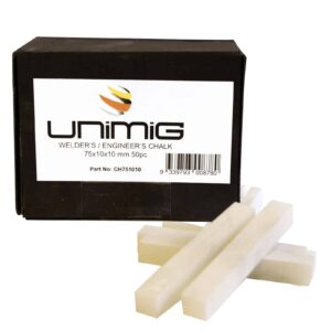 Box 50 100 Unimig Engineers 75MM Split French Chalk Builders Pencils CH751010 2