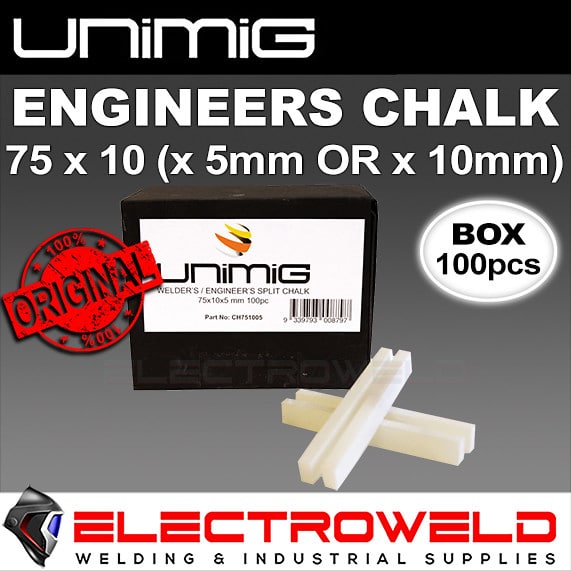 Box-50-100-Unimig-Engineers-75MM-Split-French-Chalk-Builders-Pencils-CH751010