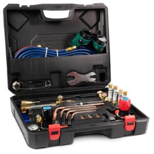 CIGWELD CUTSKILL TRADESMAN PLUS GAS KIT OXY OXYGEN ACET ACETYLENE CUTTING AND WELDING SET 1
