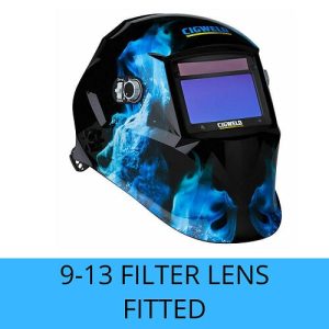 CIGWELD PROLITE AUTOMATIC WELDING HELMET HOWLING WOLF 454342 4