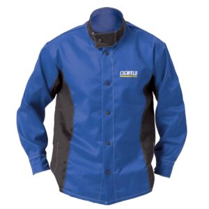 Cigweld Proban Welding Jacket Blue L XL XXL 2
