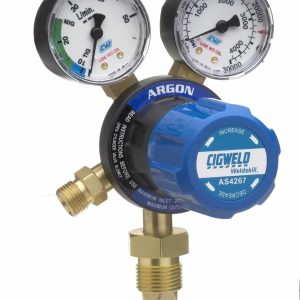 Cigweld Twin Gauge Argon Gas Regulator Flowmeter Welding Pressure 3