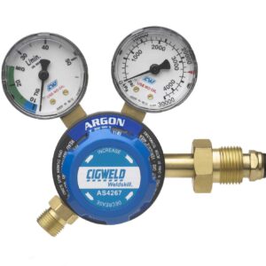 Cigweld-Twin-Gauge-Argon-Gas-Regulator-Welding-Pressure-Cutskill-Side-Entry-2