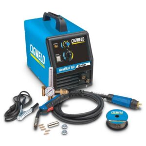 Cigweld Weldskill 150 Mig Bundle Welder Helmet Gloves Torch W1004150 1