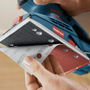 GENUINE BOSCH ORBITAL SANDER 190W HOOK LOOP SANDPAPER GSS 23 AE PROFESSIONAL 2