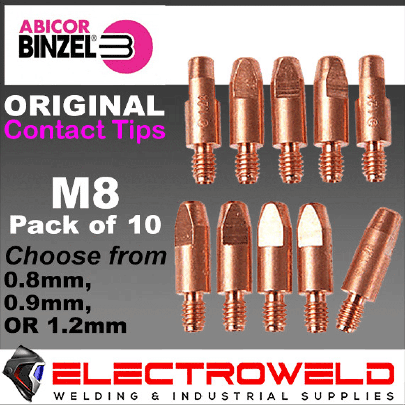 Genuine-Binzel-M8-MIG-Welding-Contact-Tip-1.2mm-10-Pack