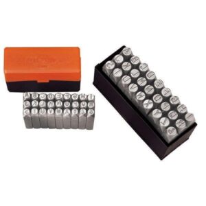 Groz Letter Punch Set 3mm 4mm 5mm 6mm 8mm 10mm 12mm Capital Stamp Steel Z 26102 2