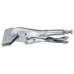 ITM 200mm 8 Sheet Metal Pliers Adjustable Flat Beak Duck Nose Clamp 2