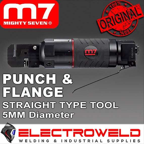 M7 5MM AIR PUNCH FLANGE TOOL PNEUMATIC HOLE PUNCHER CRIMPER FLANGING M7 PN150