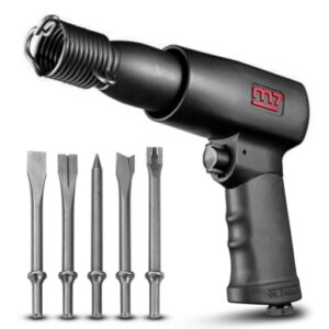 M7 AIR HAMMER 5 X CHISELS SET CHIPPING SCRAPING PNEUMATIC MIGHTY 7 M7 SC211C 1