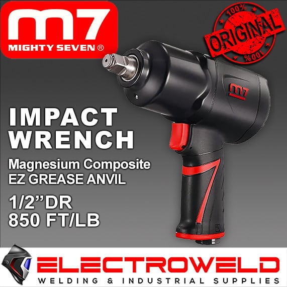 M7 Air Impact Wrench 1 2 Socket Driver Ez Grease Pneumatic Mighty 7 M7 NC4233QH