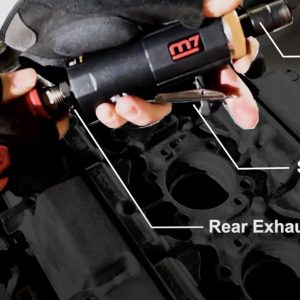 M7 Air Straight Die Grinder 1 8 1 4 Collet Lever Throttle Mighty 7 M7 QA111B 3