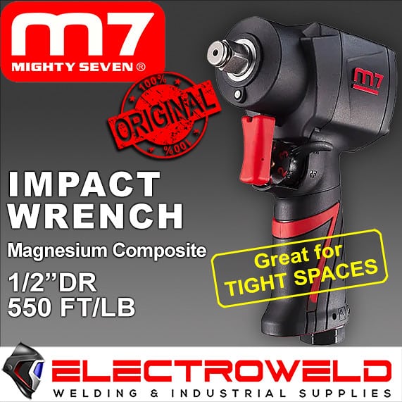 M7 Composite Air Impact Wrench Socket Driver 1 2 Drive Twin Hammer M7 NC4232Q