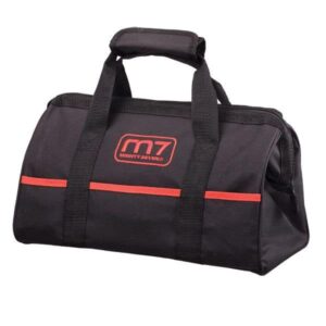 M7 SMALL TOOL BAG 15inches WORK TRADE PLUMBER ELECTRICIAN BLACK TRADE CASE M7Z ZC111 1
