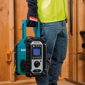 MAKITA-7.2-18V-CORDLESS-JOBSITE-RADIO-SPEAKER-IP64-AC-LI-ION-DMR107-SKIN-ONLY-2