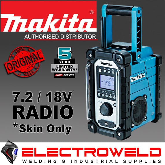 MAKITA 7.2 18V CORDLESS JOBSITE RADIO SPEAKER IP64 AC LI ION DMR107 SKIN ONLY