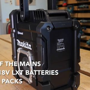 MAKITA 7.2 18V JOBSITE RADIO CORDLESS BLUETOOTH USB SPEAKER DMR108 SKIN ONLY 5