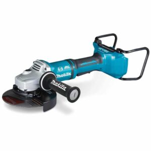 MAKITA 9 230MM 36V CORDLESS ANGLE GRINDER 2X 5.0AH BATTERIES DUAL CHARGER 2