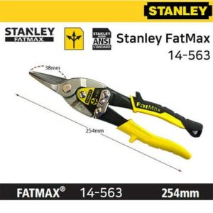 Stanley-Fatmax-250mm-Straight-Cut-Tin-Snips-Aviation-Cutters-Shears-3